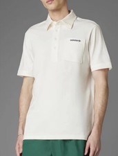 Adidas Men  s Originals Pocket Golf Polo Shirt Sz2XL NEW Chalk White JH3852 100