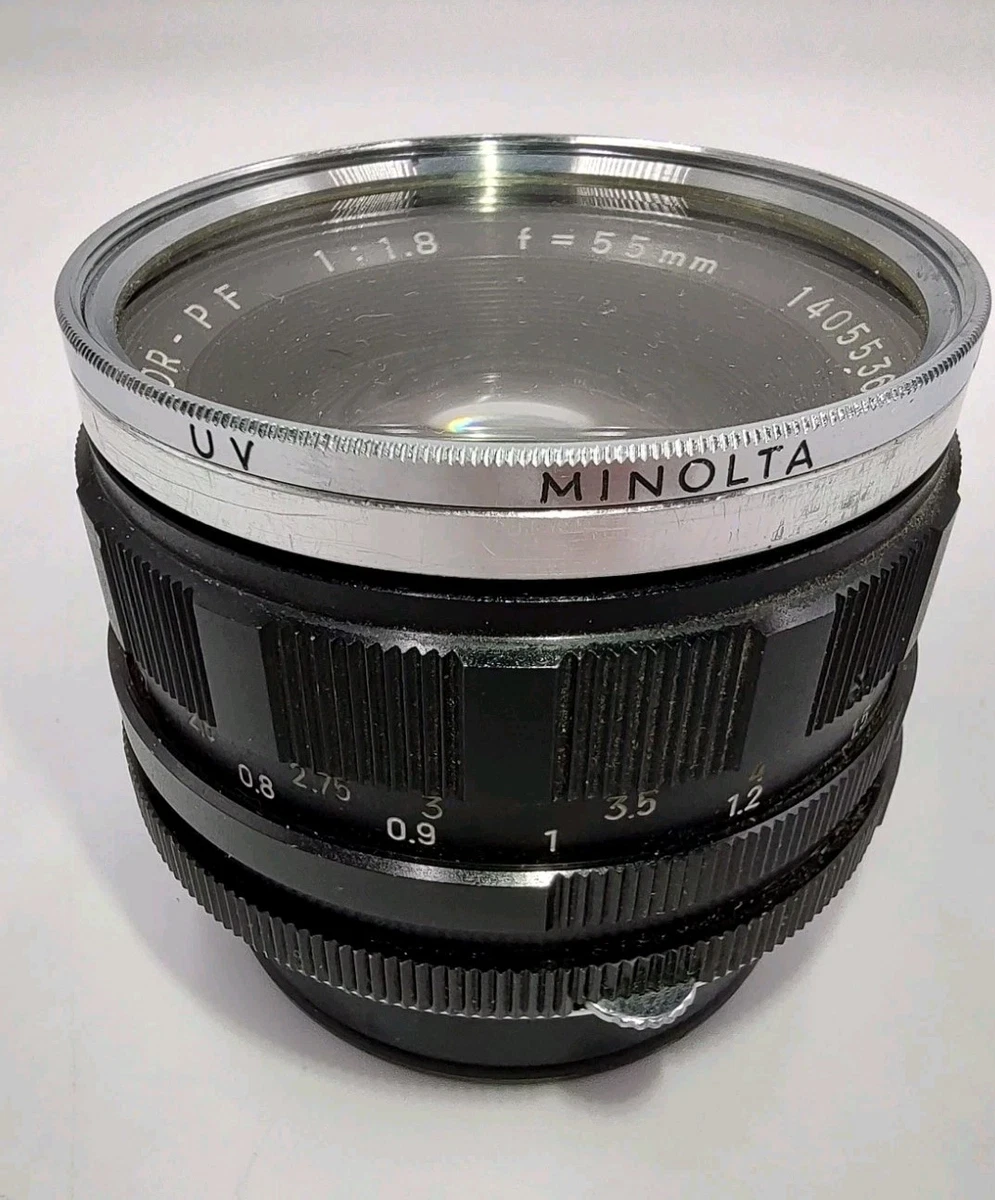 Minolta Rokkor PF 55mm Focal f/1.8 Camera Lenses for sale | eBay