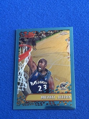 Topps 2001-02 Topps Chrome Michael Jordan #95 Washington Wizards Base Set