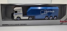 Herpa 289108 - " GlasTrösch" DAF XF 105 Glastransport-SZ -  Auflage 650 Stück