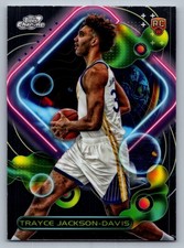 2023-24 Topps Chrome Cosmic #196 Trayce Jackson-Davis Nucleus Refractors
