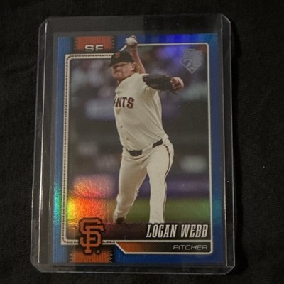 Topps 2026 Blue Parallel Serial Numbered Logan Webb #69 San Francisco Giants MLB