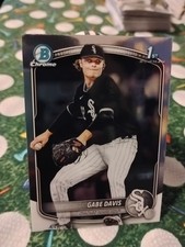 Gabe Davis, 1st Bowman, Chrome Base - 2025 Bowman Draft Baseball