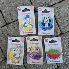 Lot de 5 pin's fruits - Disneyland Paris