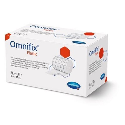 OMNIFIX elastic 15cmx10m Rolle 1St Pflaster PZN 255616