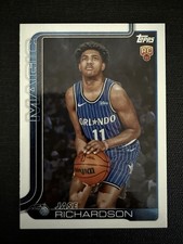 2025-26 Topps Jase Richardson Rookie #225 Orlando Magic Basketball Card