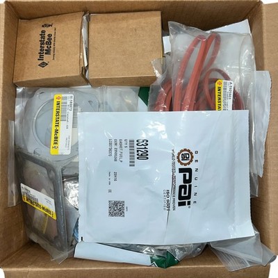 Box Full Of Misc Diesel Engine Stuff. Gaskets, ORings, Fittings. Multiple Brands