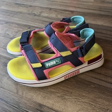 Puma Future Rider Sandal Game On BG Bubble Gum Sz 7 Men/ 8.5 Women Strappy