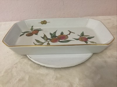 Evesham Gold  by Royal Worcester - 14.25'' x 8.25'' Rectangle Baker *Beautiful!!!