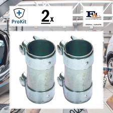 2x ORIGINAL® Fa1 Rohrverbinder, Abgasanlage für VW GOLF IV POLO III POLO