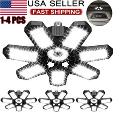 7 1 Foldable LED Garage Light Deformable Energy Saving Workshop Ceiling Lamp