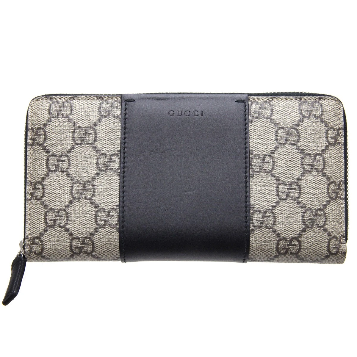 Portefeuille Gucci Gg Supreme zippé autour 451249 long