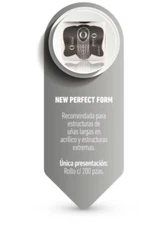 New Perfect Form ORGANIC NAILS  rollo Con 200pc