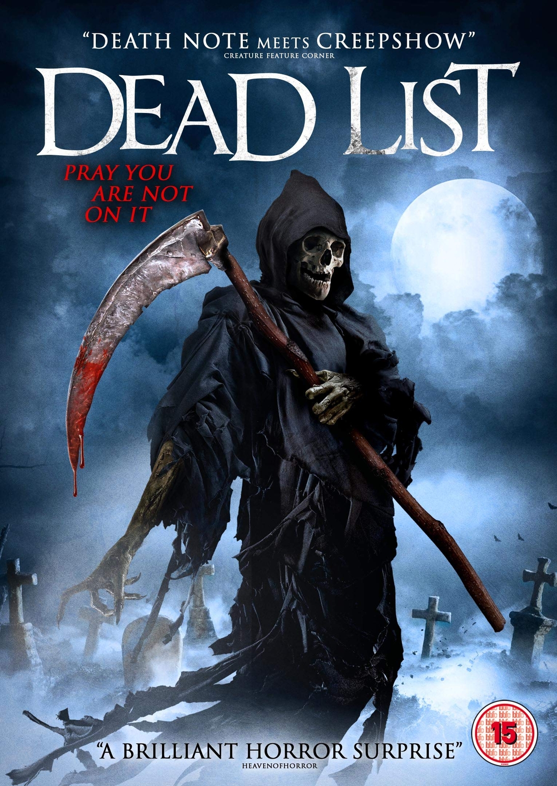Dead List (DVD) Holden Andrews Nick Bandera Erin Darling