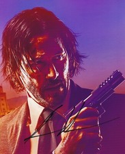 KEANU REEVES signed autograph 20x25cm JOHN WICK in person autograph ACOA