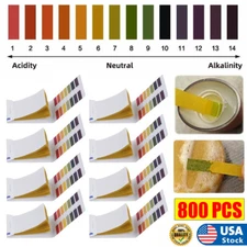 10 PACK pH Test Paper Extensive Test Paper Litmus Test Paper, Saliva Urine Soil
