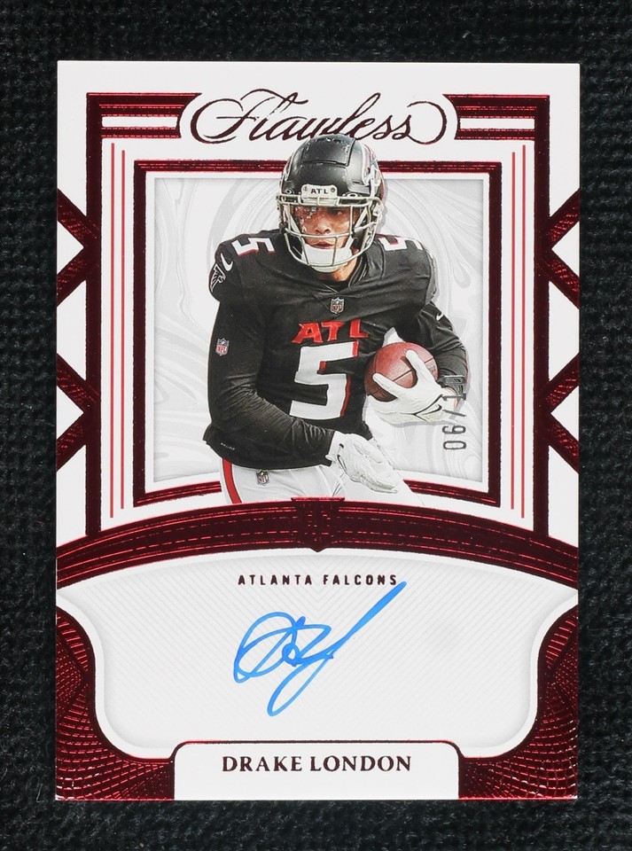 2022 Panini Flawless Drake London #RSS-DL - 1 of 2