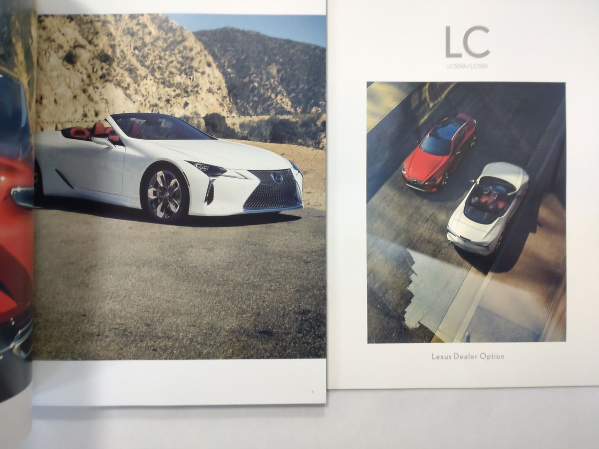 LEXUS LC500/LC500h カタログ　限定非売品 Lexus LC 500 / LC 500h 非売品限定カタログ