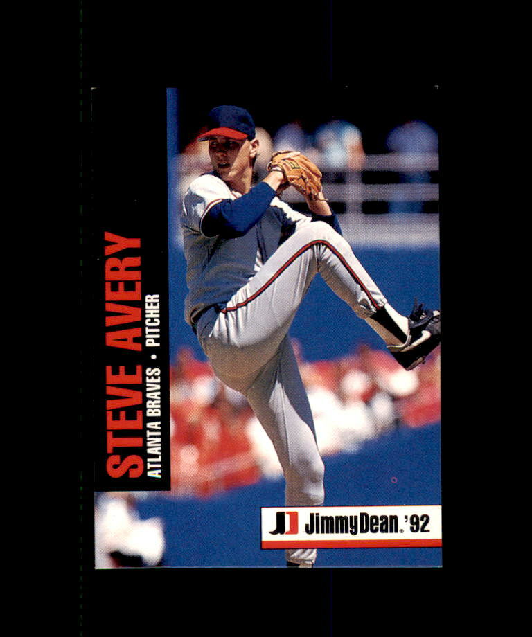 STEVE AVERY ATLANTA BRAVES JIMMY DEAN #5 
