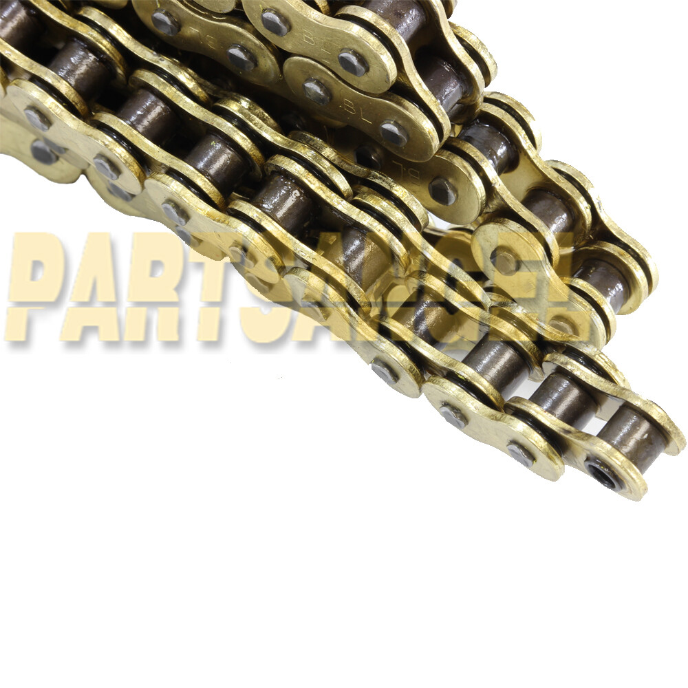 Cadena 525x120 Reforzada C/oring Gold&black Honda Yamaha | Meses Sin Interés - Foto 7