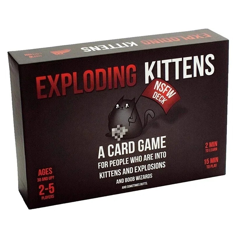 Exploding-Kittens Original Edition Card Games Party Game for Adults ...