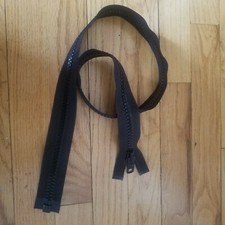 YKK 10 Marine Zipper 36 " Black Boat Tops, Outdoor,Canvas. Heavy Duty.