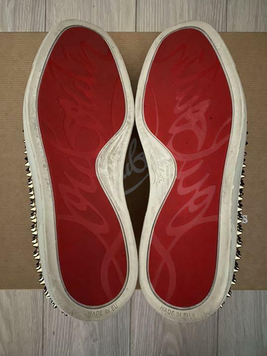 Christian Louboutin authentic ECORCE MULTICOLOR Python Slip on 40 