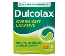 Dulcolax Overnight Laxative 10 Comfort Coated Tablets exp 03/2027 free shipping
