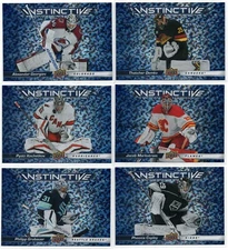 2023-24 Upper Deck Series 2 Instinctive SPARKLE (6 LOT) Georgiev Demko Grubauer 