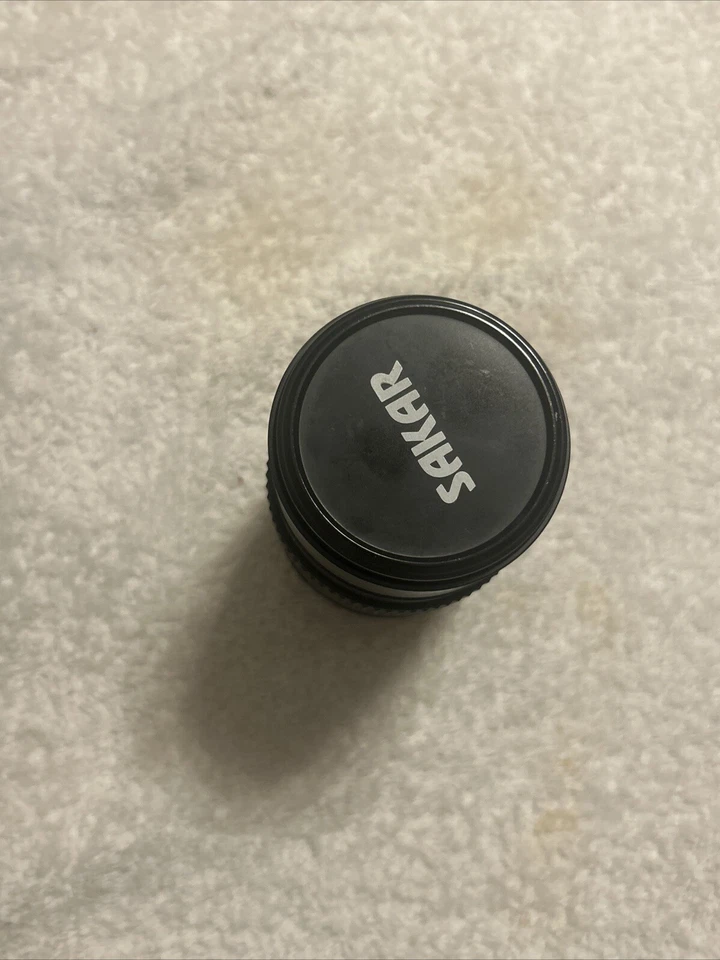 Vintage Sakar Zoom Lens 75-300mm 1:5.6 + Sakar Mc1:2.8 +2 Cases Missing 1 Cover - Image 3 of 4