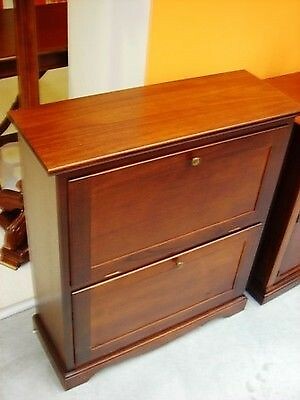 SCARPIERA LEGNO NOCE ARTE POVERA DOPPIA PROFONDITA' PER INGRESSO CAMERA BAGNO