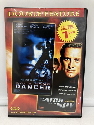 Catch Me A Spy & Code Name Dancer DVD Double Feature Kirk Douglas, Kate Capshaw