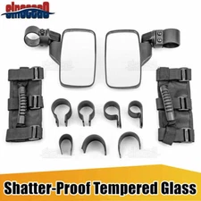 Side View Mirror Set +Grab Handles For John Deere RSX 850i Gator XUV 550 Gator