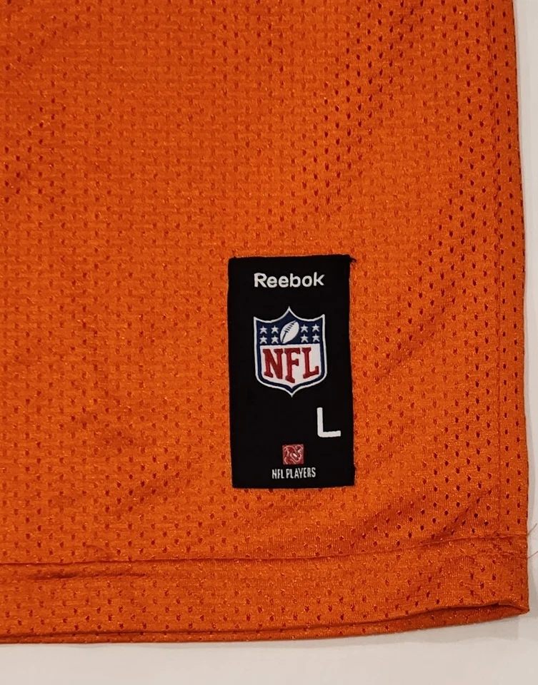 Camiseta Youth Reebok Devin Hester Chicago Bears laranja tamanho G (14-16) - Imagem 4 de 4