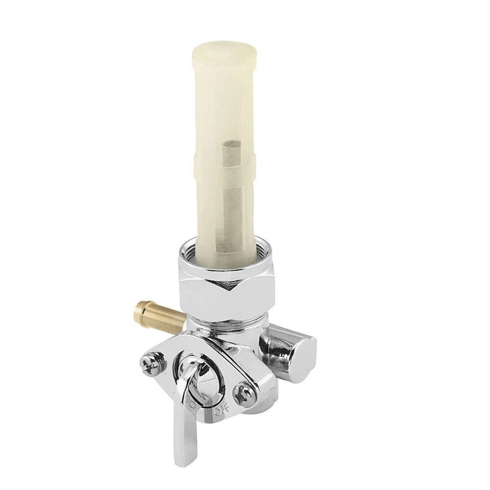 Válvula de combustible Petcock salida izquierda 13/16" tapón para Harley Davidson 1975-up 48-9716 Foto 4 de 4