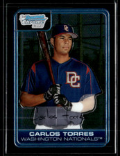 2006 Bowman Chrome - Prospects #BC65 Carlos Torres (RC)