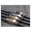 thumbnail 4 - Fashion Mens Stainless Steel Leather Bracelet Wristband Cuff Punk Bangle Jewelry
