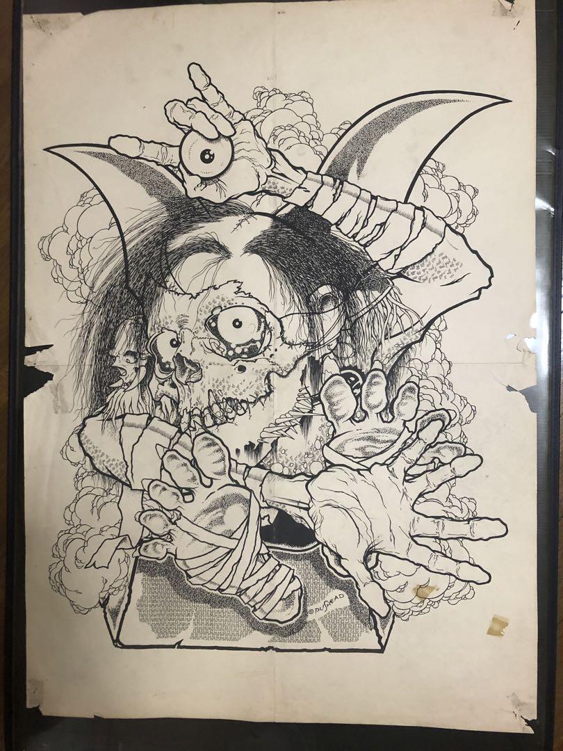 Rare! PUSHEAD 80s bacteria pushead poster zorak | eBay Rare! PUSHEAD 80s bacteria pushead poster zorak | eBay