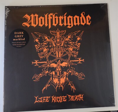 Wolfbrigade Life Knife Death Dark Grey Vinyl LP Record new