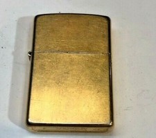2004 Regular Size Gold Tone Zippo Cigarette Lighter Made in USA Bradford PA