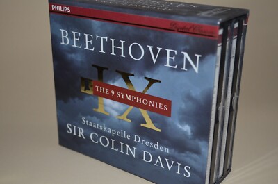 Beethoven - The 9 Symphonies / Sir Colin Davis, Dresden / Philips / 10CD Box