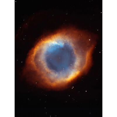 Hubble Space Telescope Eye Of God Coil Shaped Helix Nebula Wall Art Print 18X24''