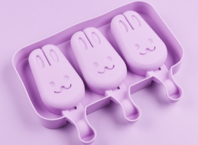 Easter Bunny Cakesicle Mold 3 cavities bakeware oven safe