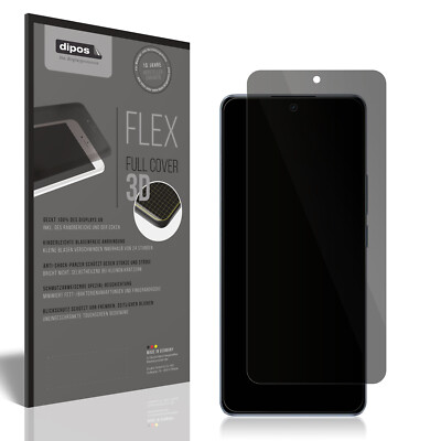 Full Cover Privacy Blickschutzfolie für Realme Narzo 70 Pro 5G Folie Anti-Shock