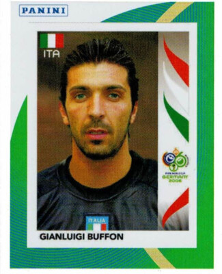 Panini Blau 2023 sticker N.215 Buffon (Italien) FIFA World Cup Deutschland 2006