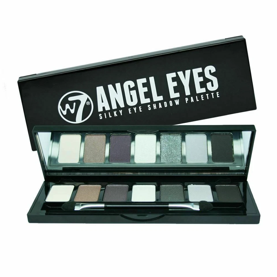 W7 Angel Eyes 7 Silky Eye Shadow Palette Jet Set - Imagem 3 de 3