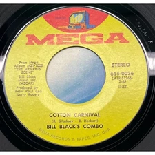 Bill Blacks Combo Cotton Carnival / Rings 45 Funk Breaks Mega 615-0036 VG+