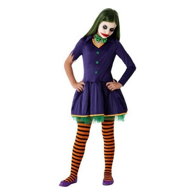 Costume For Children Joker Male Clown 7 9 Years Ebay