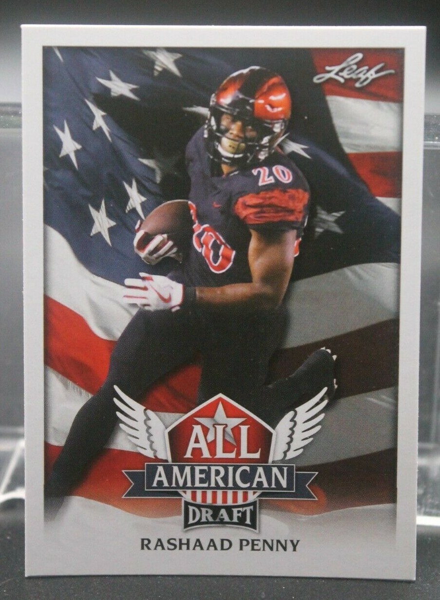 Rashaad Penny (San Diego State) - 2018 Leaf Draft All-American #AA-11