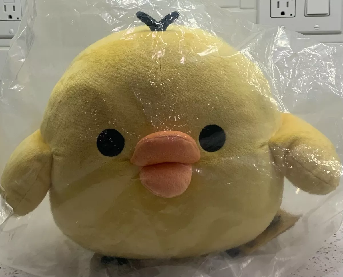 Authentic San X Rilakkuma Kiiroitori 9 Med Plush Toy Yellow Bird